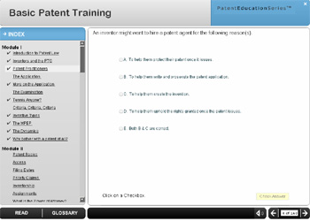 Basic Patent Training Modules